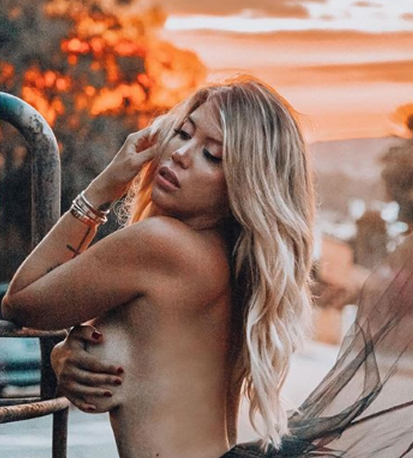 La sensual Wanda Nara roba suspiros.