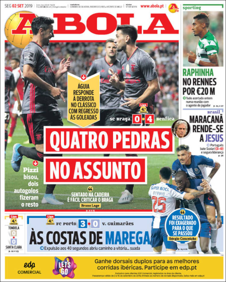Las mejores portadas deportivas.