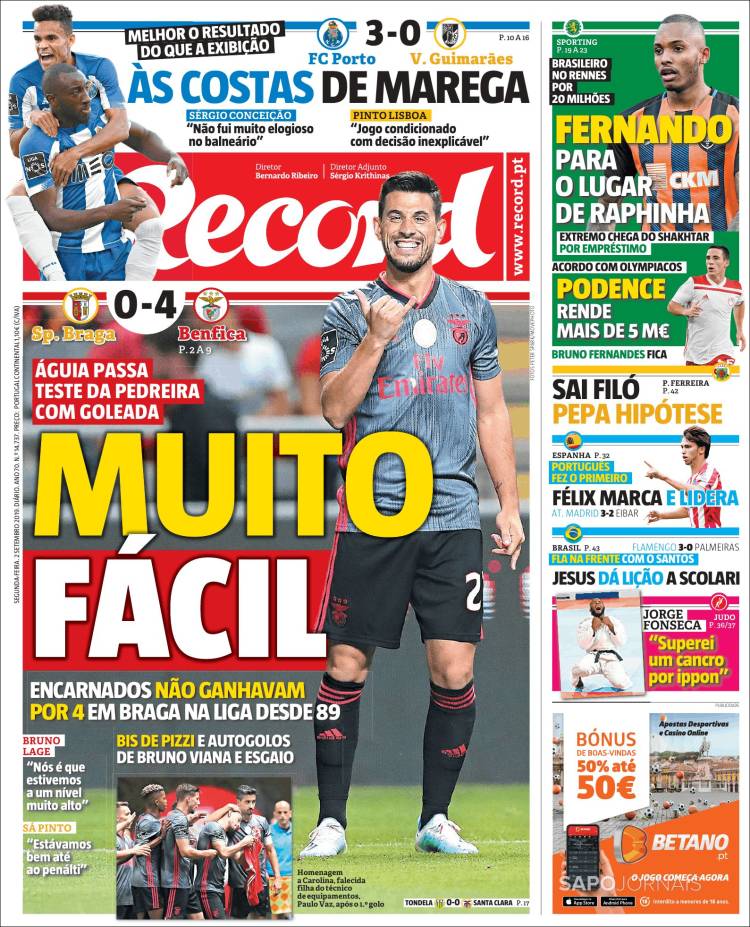 Las mejores portadas deportivas.