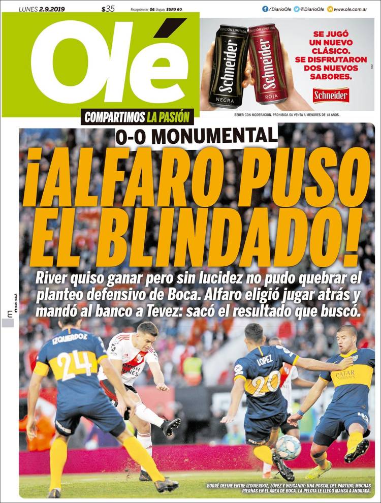 Las mejores portadas deportivas.