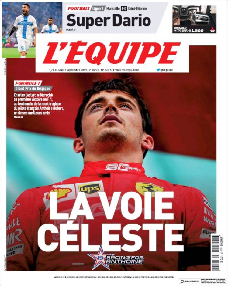 Las mejores portadas deportivas.