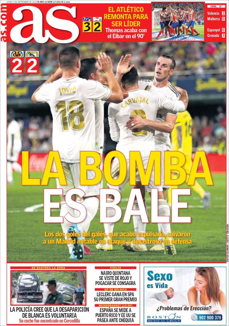 Las mejores portadas deportivas.
