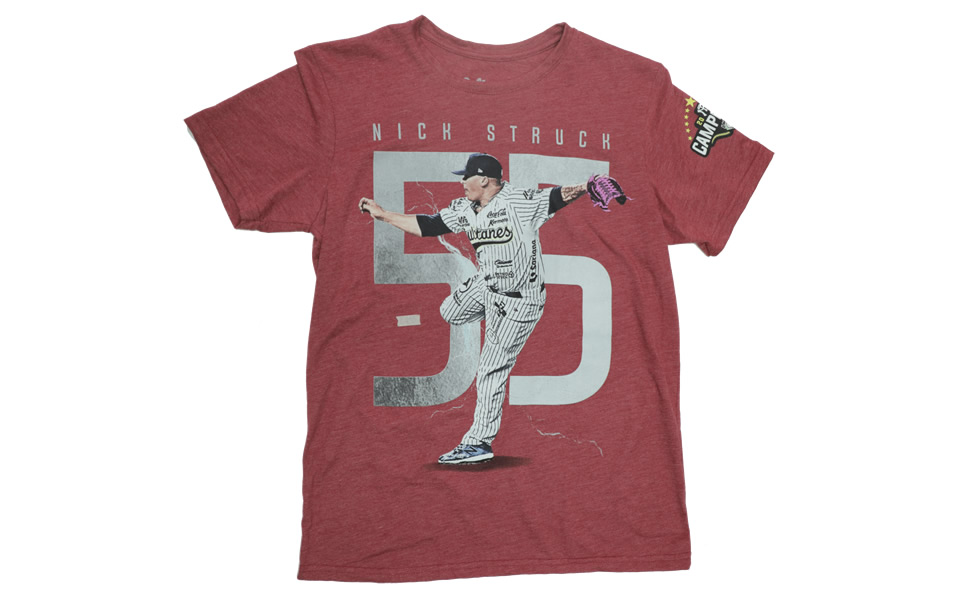 ¿Qué tal la playera de Nick Struck?