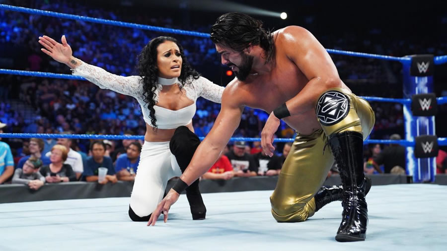 Andrade no pudo seguir avanzando. (Foto: WWE)