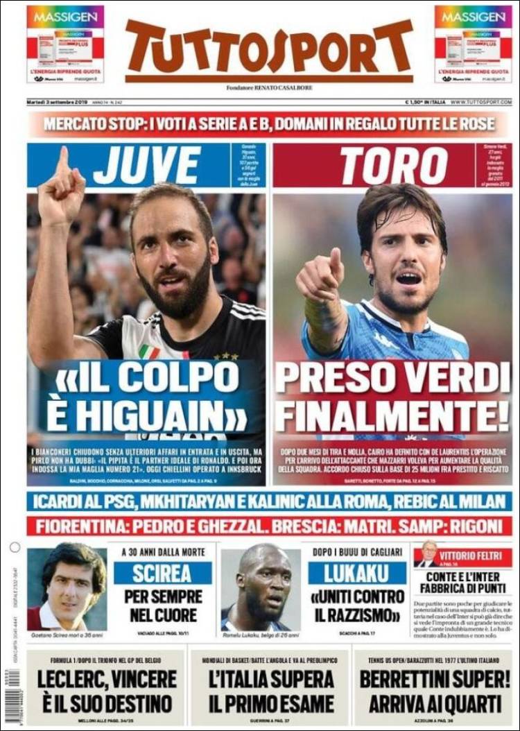 Las mejores portadas deportivas.