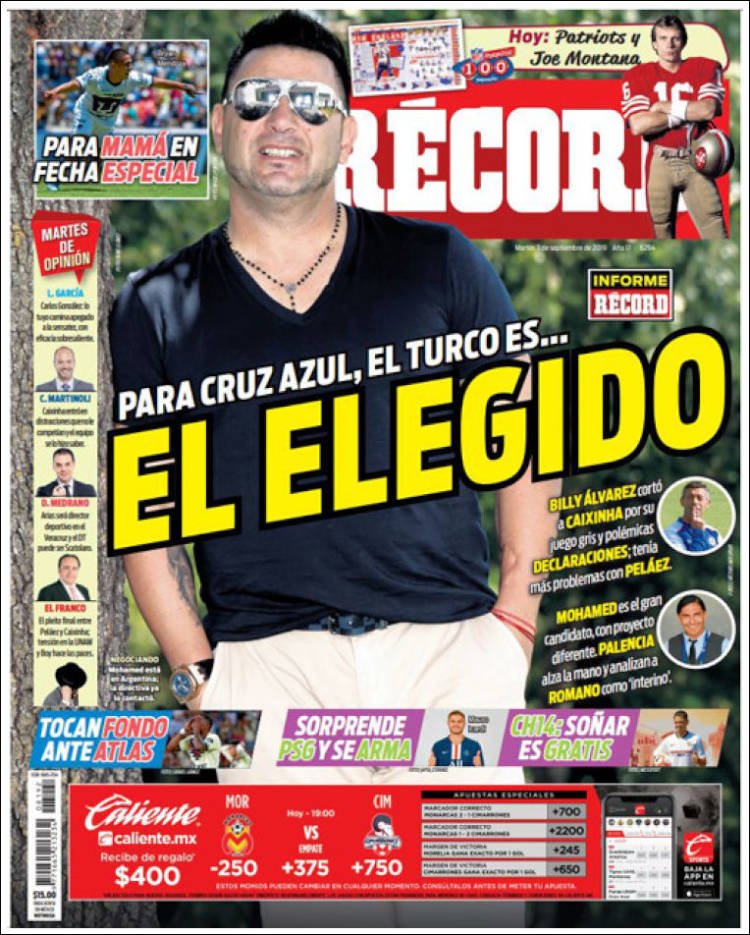 Las mejores portadas deportivas.