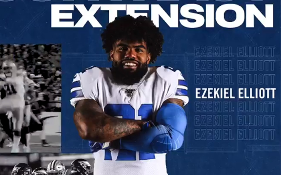 Ganará 90 millones de dólares, 50 de ellos garantizados. (@dallascowboys)