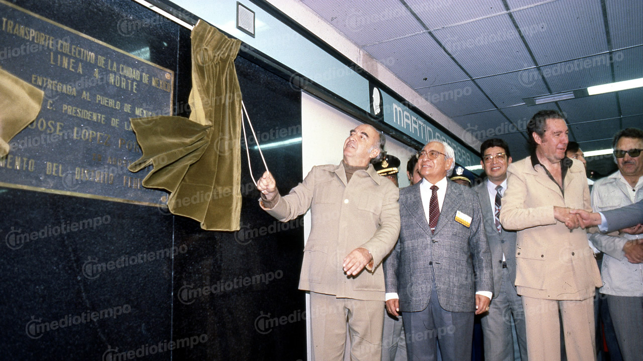 José López Portillo aportó a la expansión del sistema entre 1978 y 1980. (Fototeca MILENIO)