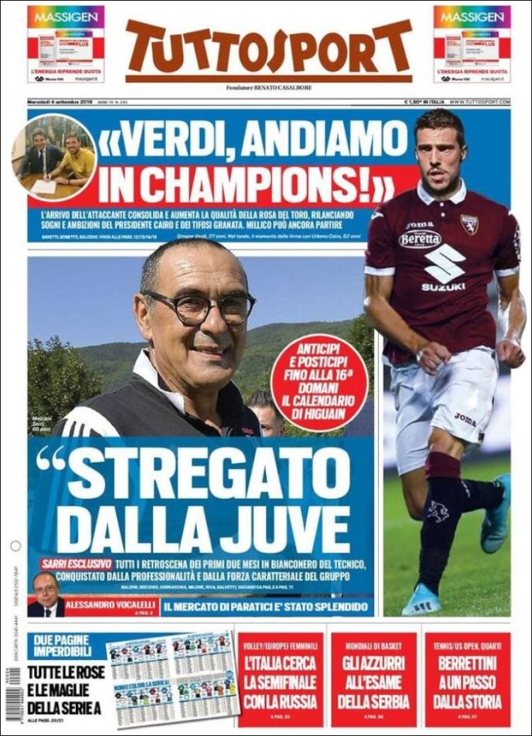 Las mejores portadas deportivas.