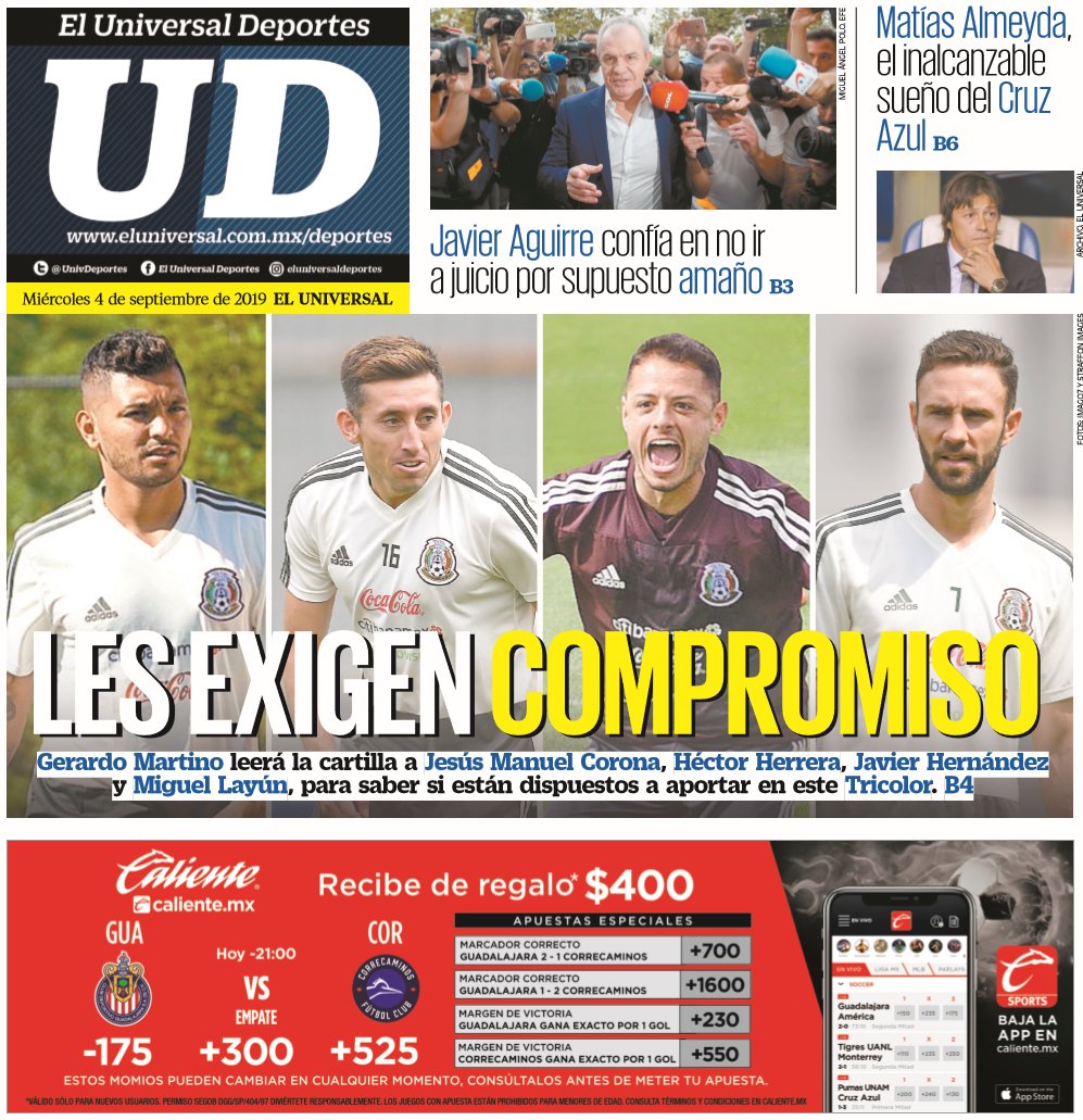 Las mejores portadas deportivas.