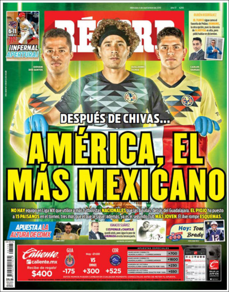 Las mejores portadas deportivas.