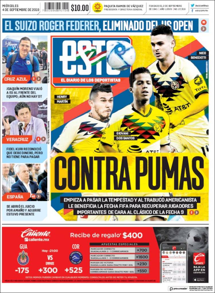 Las mejores portadas deportivas.