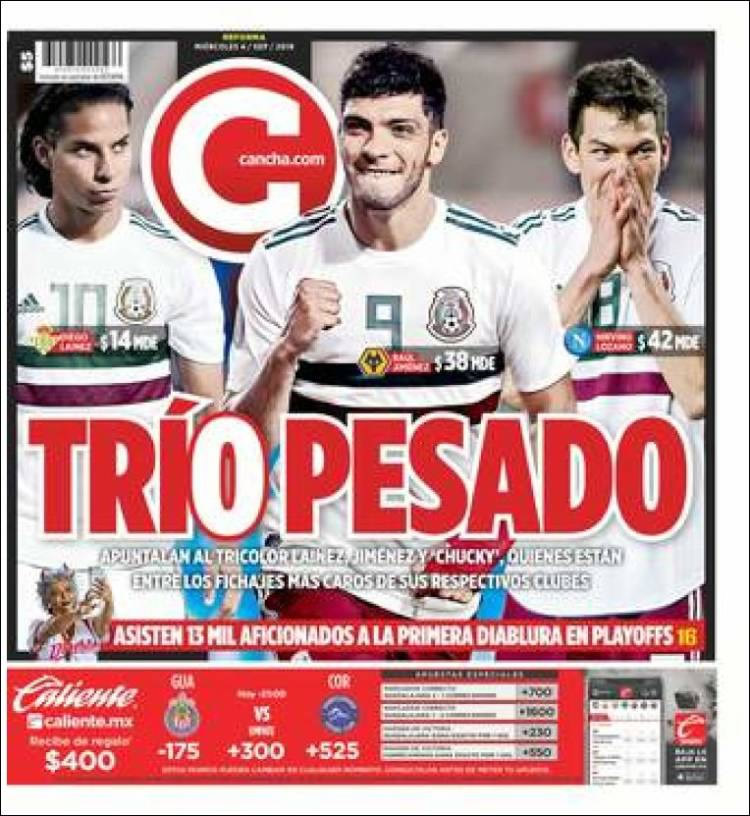 Las mejores portadas deportivas.