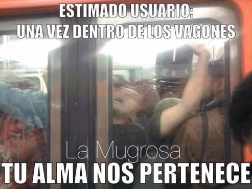 Los mejores memes creados para el metro.