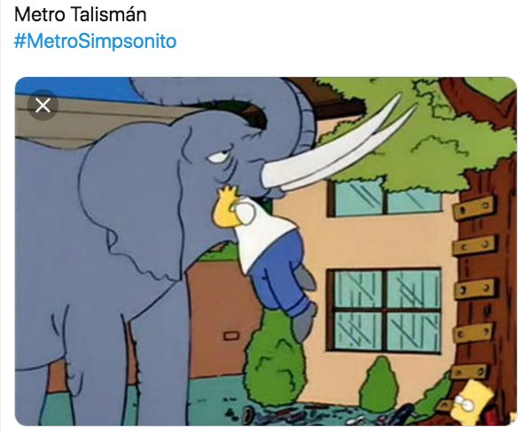 Las estaciones del Metro al estilo de los Simpsons.