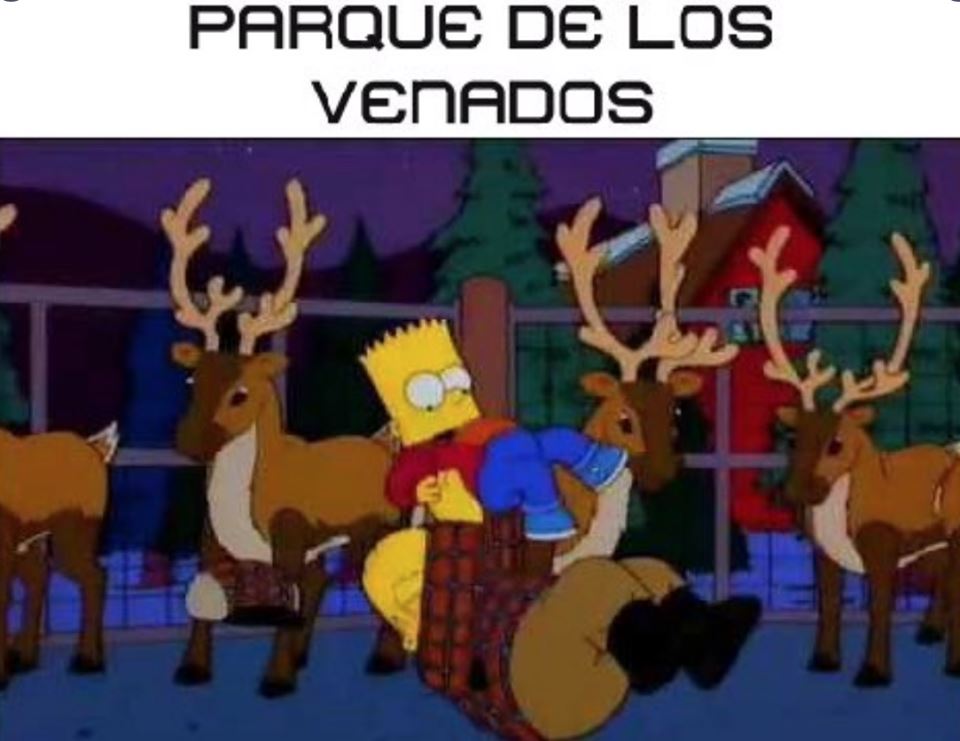 Las estaciones del Metro al estilo de los Simpsons.