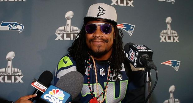 Marshawn Lynch, conocido como La Bestia, fue Campeón del SB XLVIII con Seattle y jugó cuatro Pro Bowls.