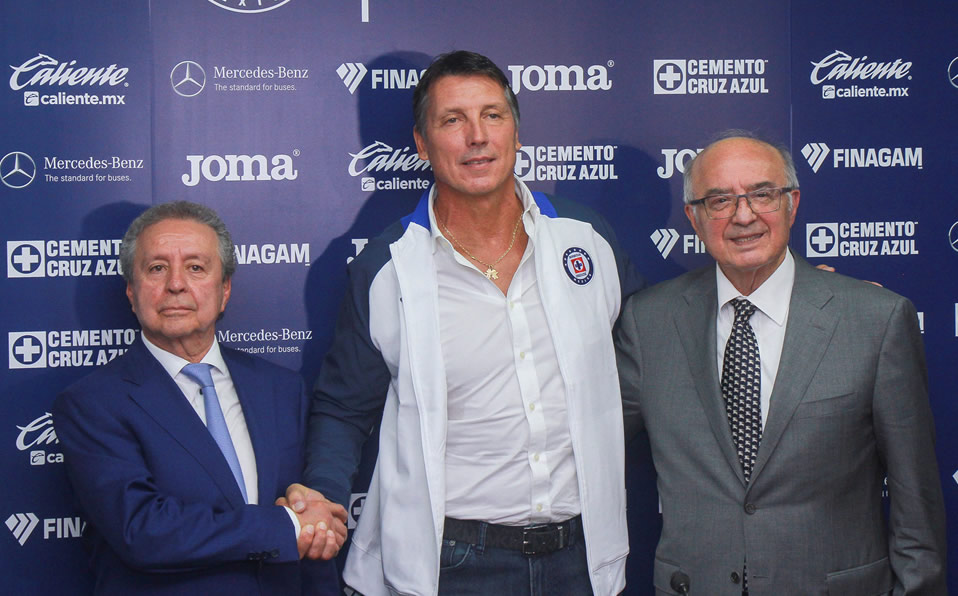 La presentación de Siboldi en La Noria. (Imago 7)