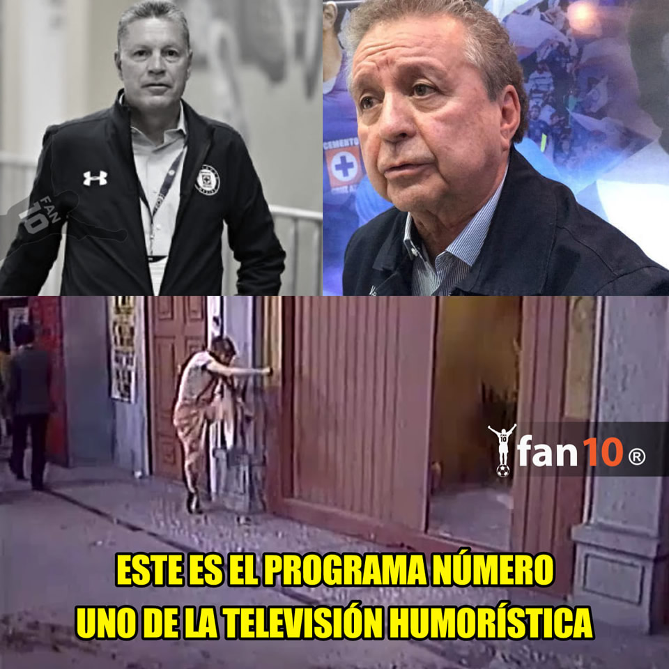 Los mejores memes del circo Cruz Azul.