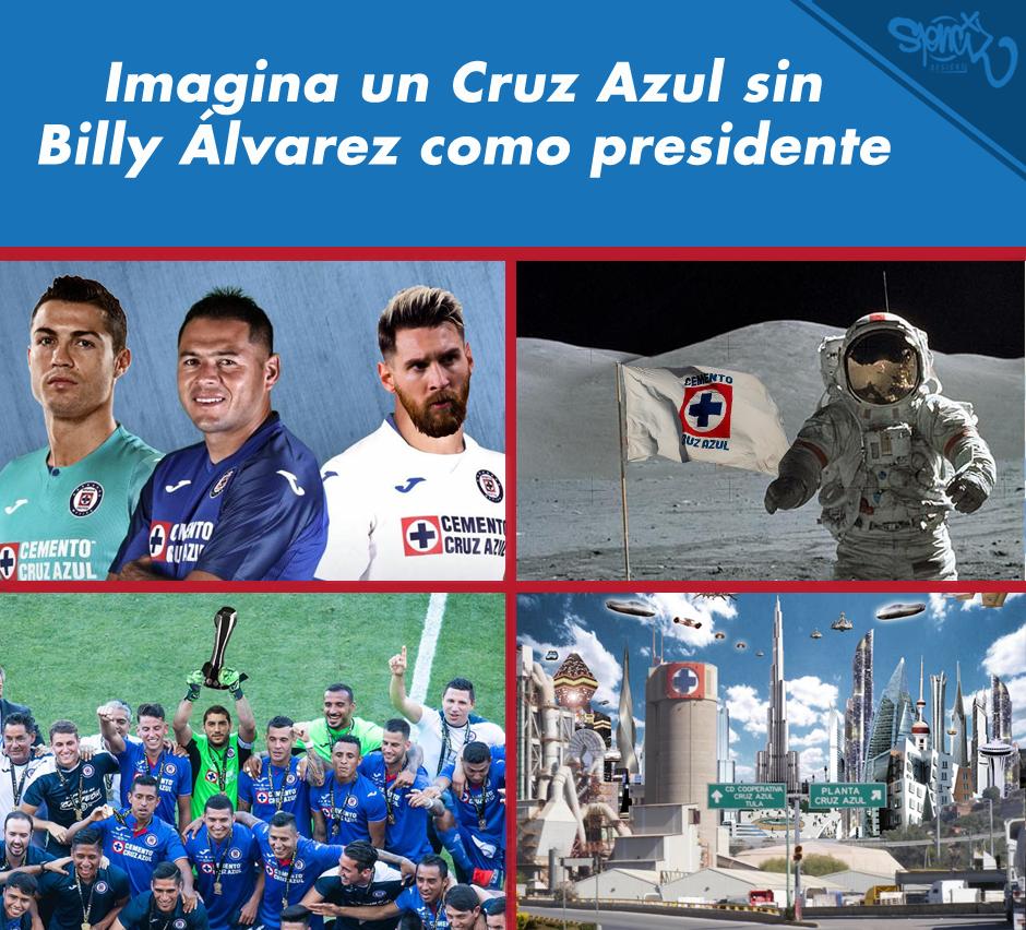 Los mejores memes del circo Cruz Azul.