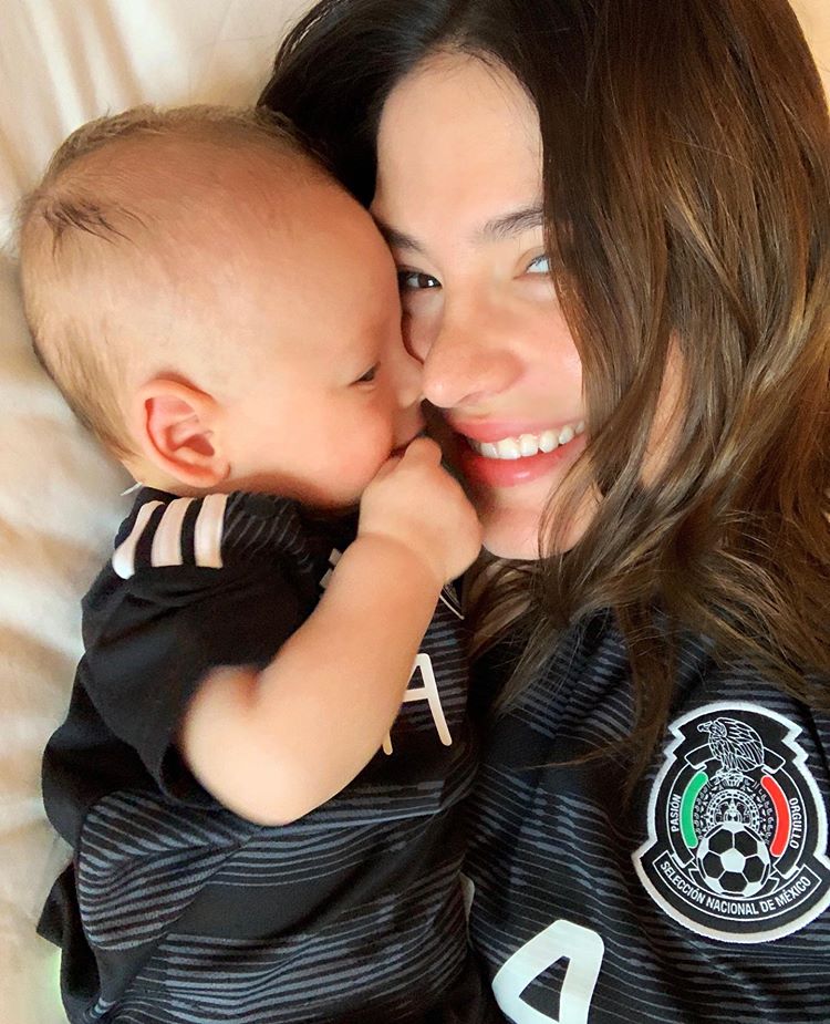El pequeño Noah vivirá de cerca el juego del Tri, donde el Chicharito regresará bajo las órdenes del Tata. (Sara kohan)