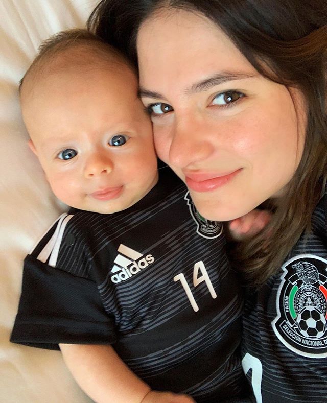 El pequeño Noah vivirá de cerca el juego del Tri, donde el Chicharito regresará bajo las órdenes del Tata. (Sara kohan)