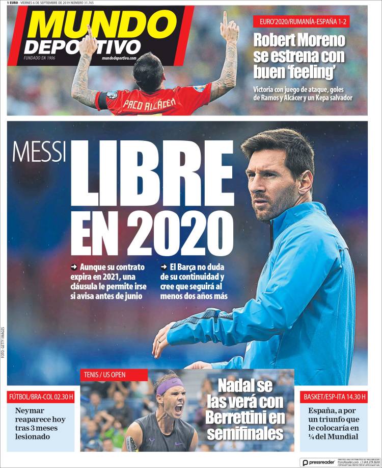 No te pierdas la información deportiva más destacada al rededor del mundo