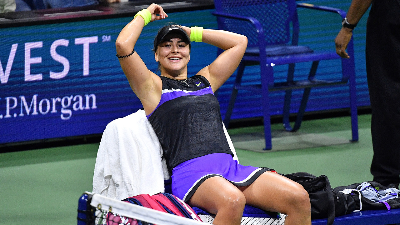 Bianca Andreescu, la valiente de 19 años que derrocó a Serena Williams en el US Open. (Foto: US Open)