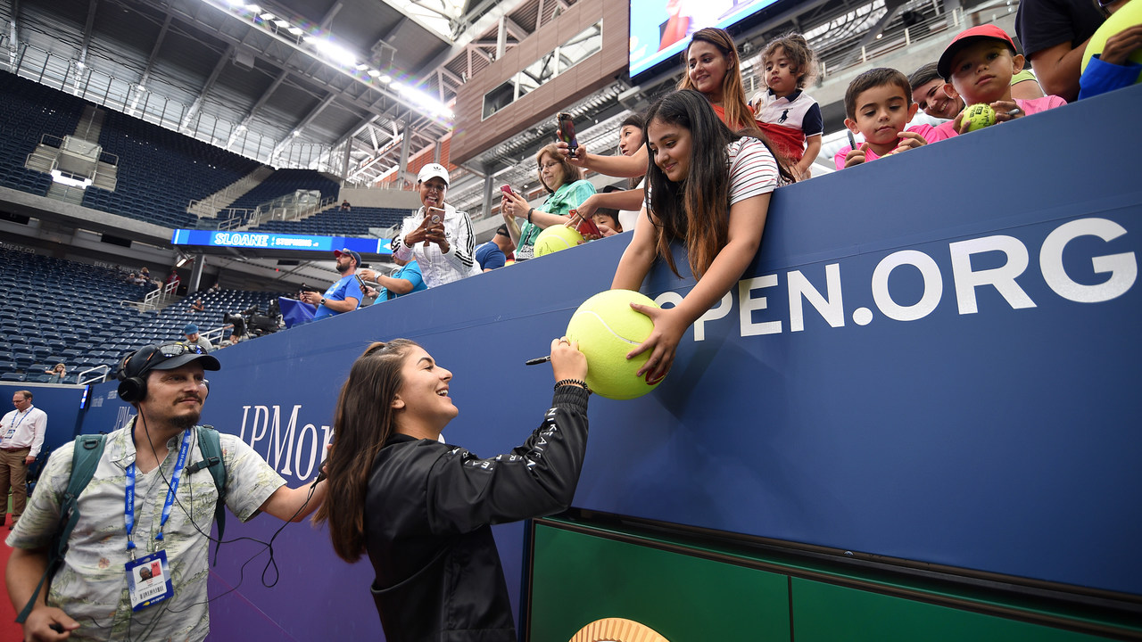 Bianca Andreescu, la valiente de 19 años que derrocó a Serena Williams en el US Open. (Foto: US Open)