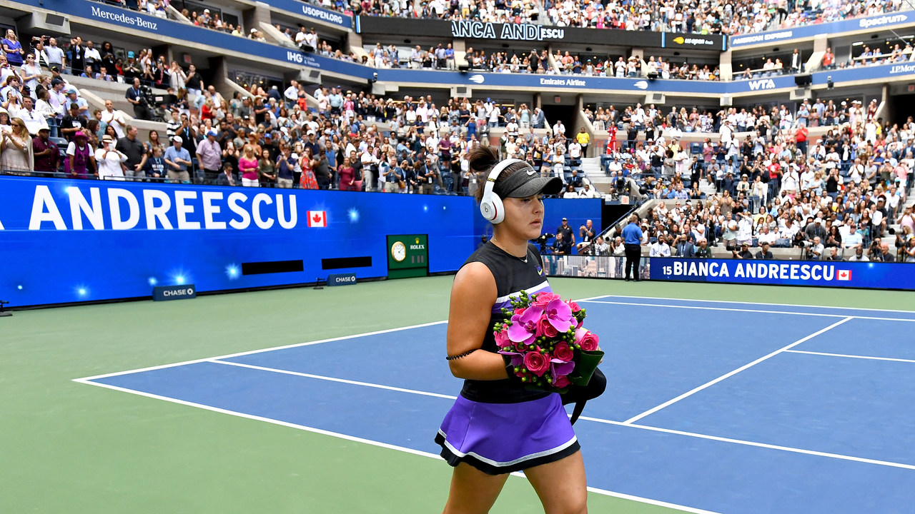 Bianca Andreescu, la valiente de 19 años que derrocó a Serena Williams en el US Open. (Foto: US Open)