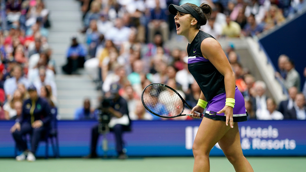 Bianca Andreescu, la valiente de 19 años que derrocó a Serena Williams en el US Open. (Foto: US Open)