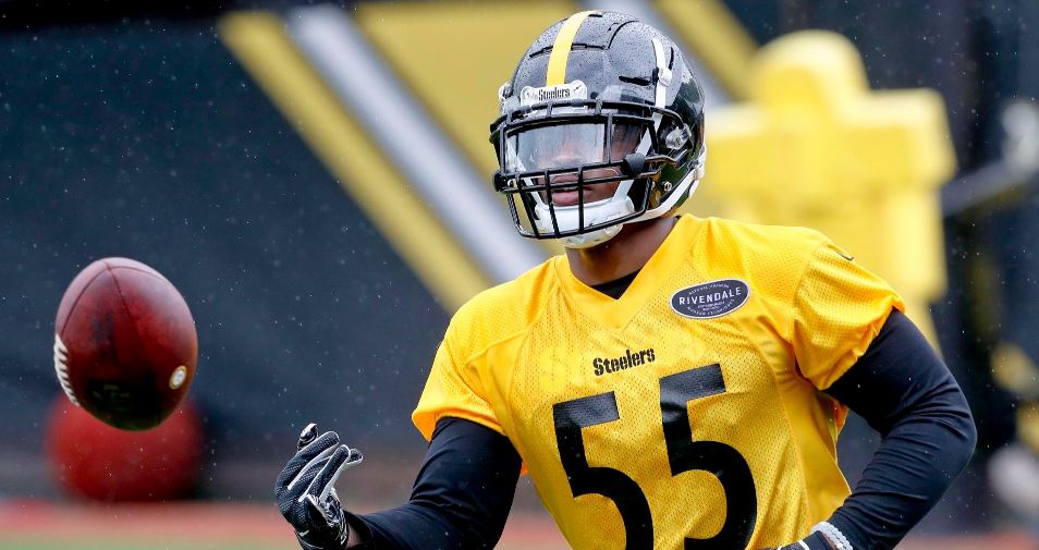 Devin Bush (LB) tiene la misión de refrescar y mejorar el departamento de apoyadores de los Pittsburgh Steelers (Twitter @NFL)
