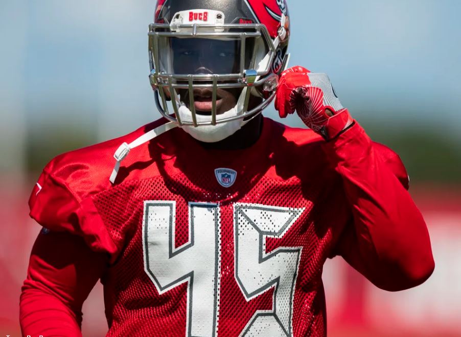Devin White (LB) es la esperanza de la defensa de los Tampa Bay Buccaneers (Foto: buccaneers.com)