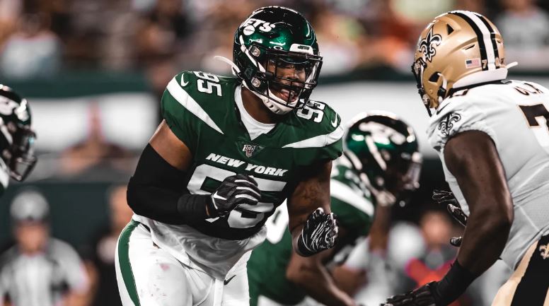 Quinnen Williams (DT) llega a unos renovados New York Jets que prometen dar pelea (Foto: newyorkjets.com)