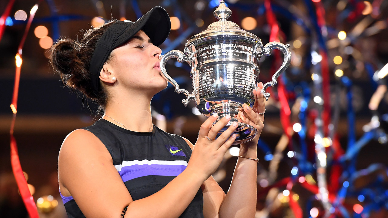 La tenista de 19 años de edad igualó lo que hizo Maria Sharapova en el US Open. (Foto: US Open)