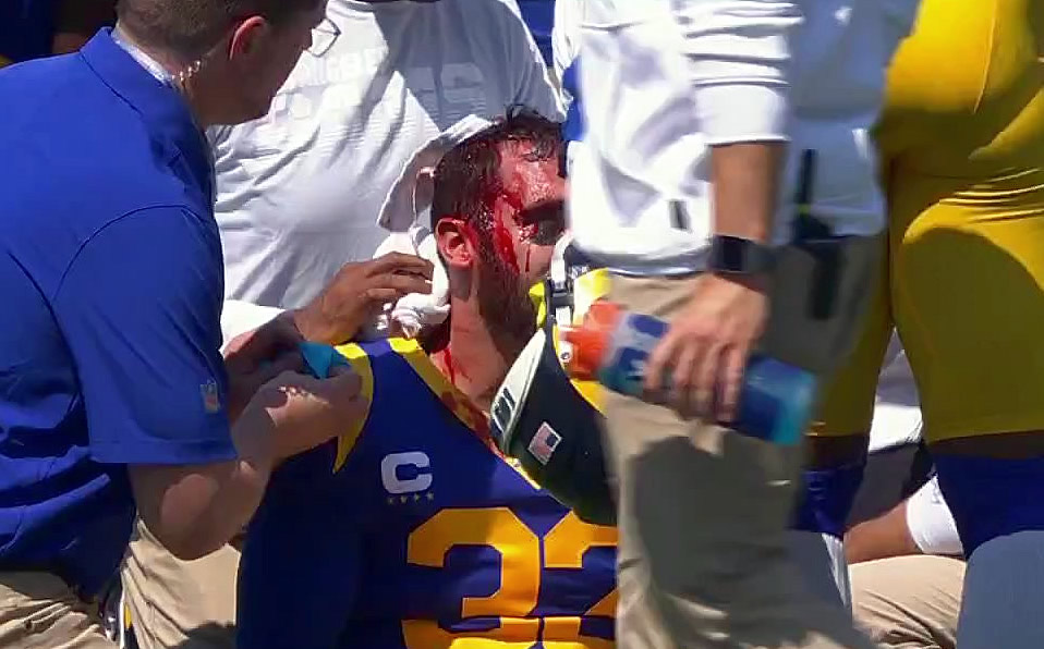 Eric Weddle será puesto en el protocolo de conmociones de la NFL. (Fox Sports)