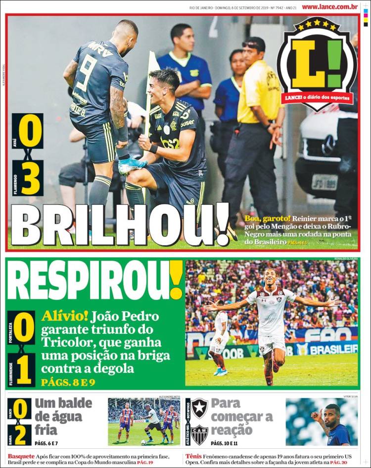 Las portadas de los principales diarios deportivos del mundo.