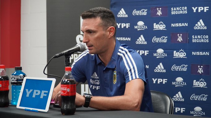 Lionel Scaloni, técnico de Argentina. (Foto: @Argentina)