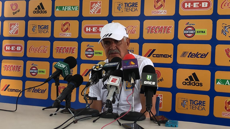 Ricardo Ferretti, técnico de Tigres. (Foto: Jorge Rosales)