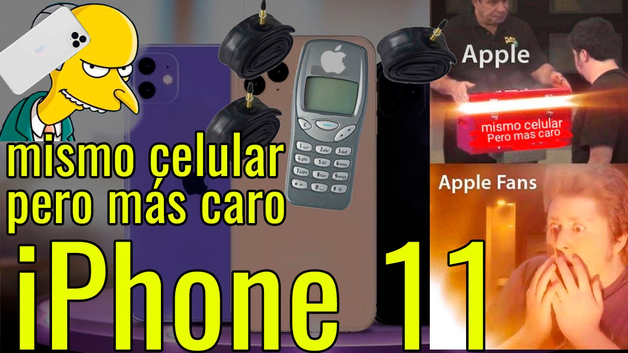 Apple presentó su nuevo iPhone 11 y los memes le dieron su bienvenida