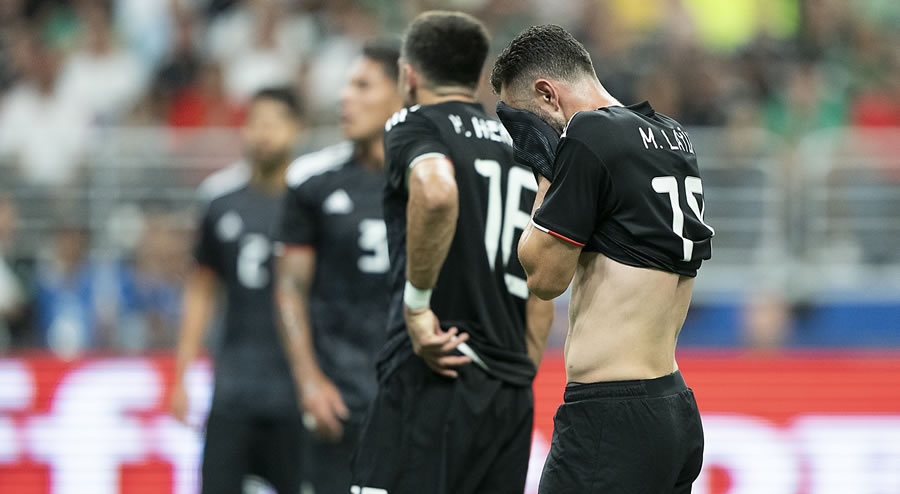 El Tri recibió cuatro goles en el primer tiempo. (Foto: Imago 7)