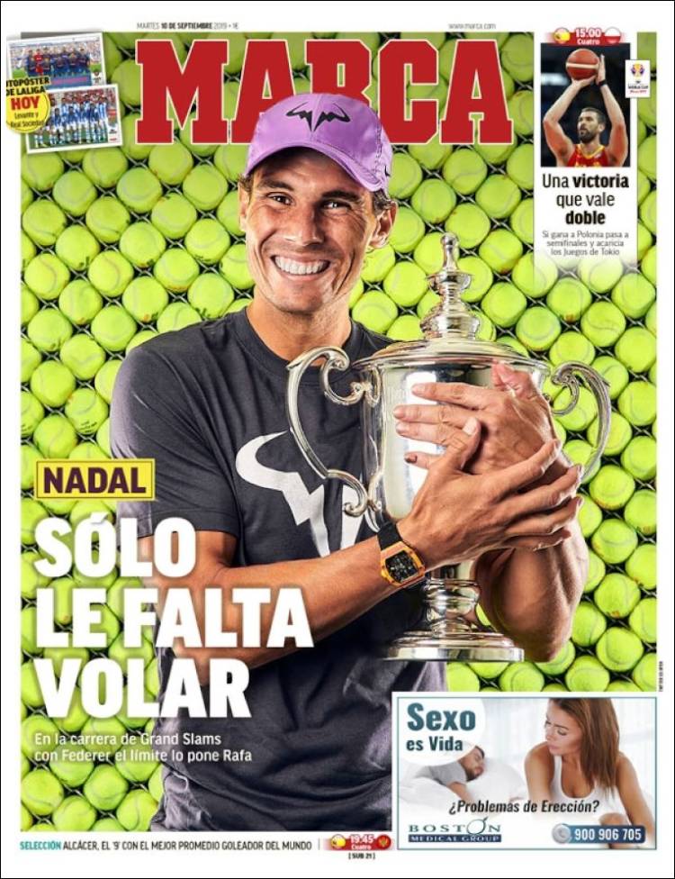 Las mejores portadas deportivas.