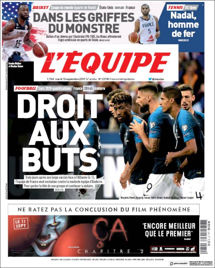 Las mejores portadas deportivas.