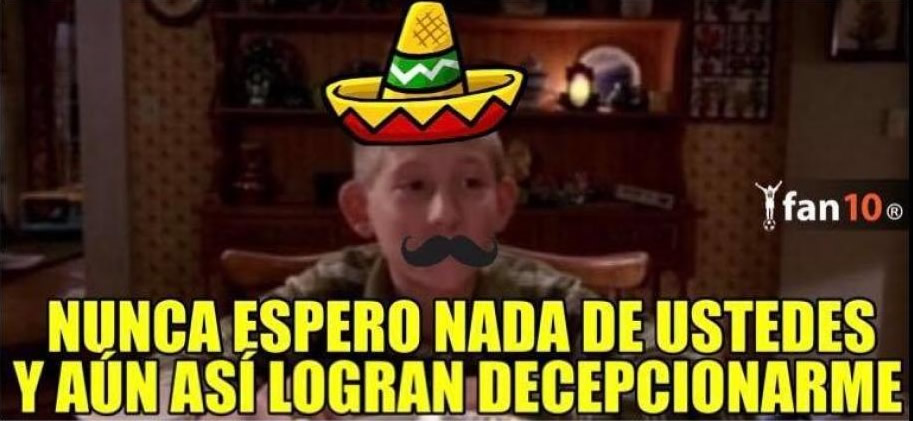 ¡Hoy da pena apoyar el Tri! Humillados por Argentina y los memes no soportan tanto.