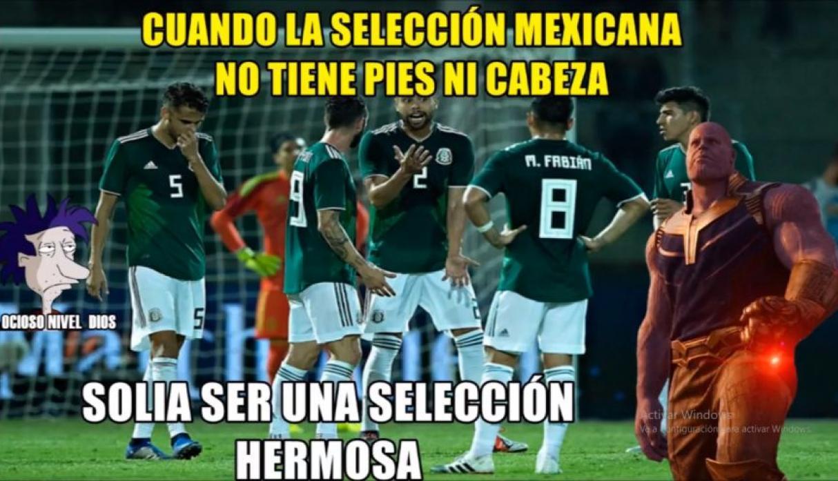 ¡Hoy da pena apoyar el Tri! Humillados por Argentina y los memes no soportan tanto.