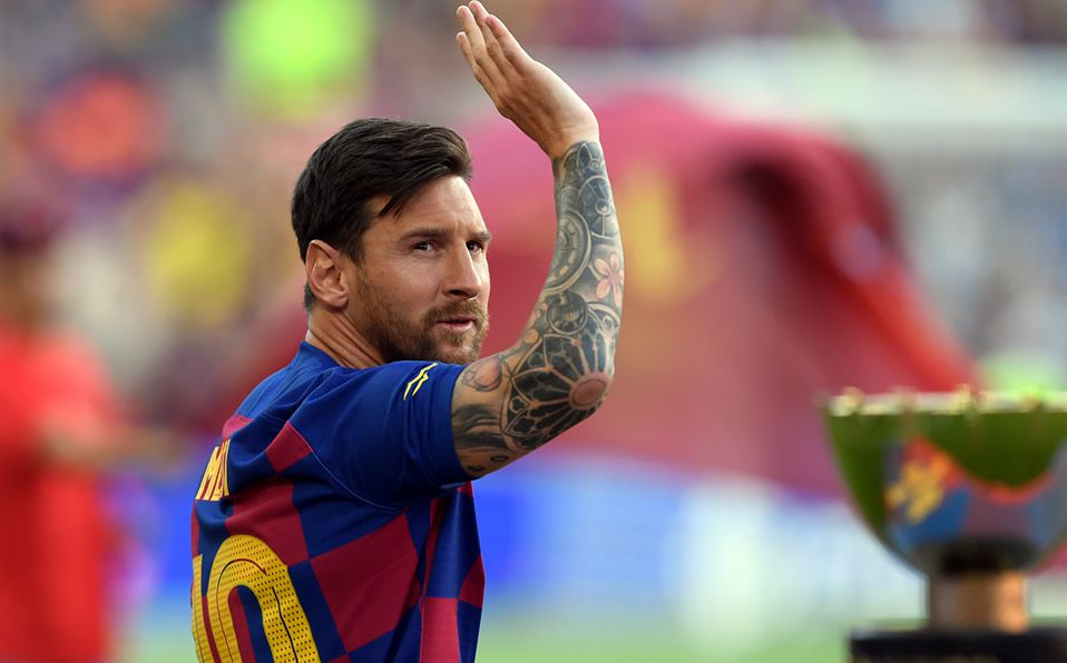 Messi se lesionó en el sóleo en el primer entrenamiento de pretemporada