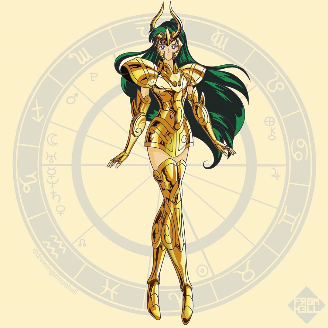 Sailor Pluto - Capricornio (Instagram: drawingsfromhell)