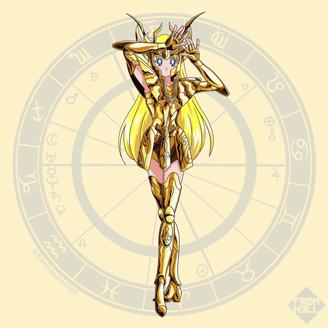 Sailor Venus - Virgo (Instagram: drawingsfromhell)