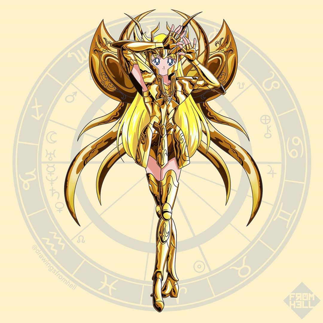 Sailor Venus - Virgo (Instagram: drawingsfromhell)