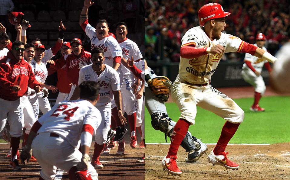 Los cuatro walk off de los Diablos Rojos del México desde 2014. Video